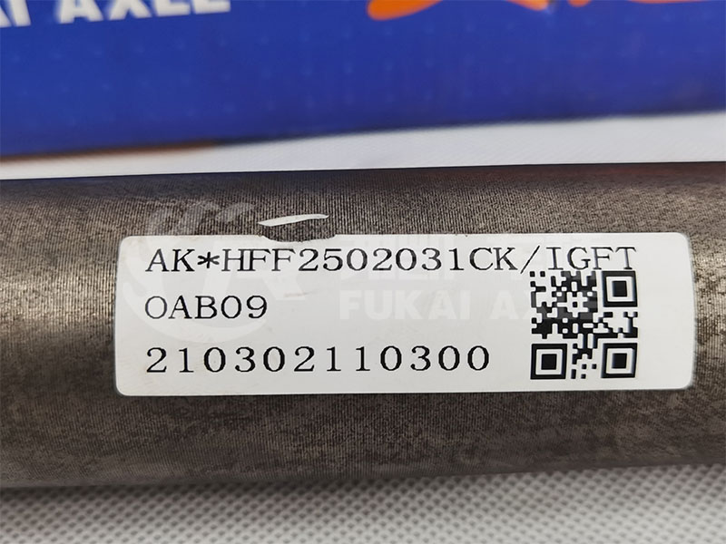 Eje pasante para Foton Auman Ankai Steyr Repuestos para camiones 39 dientes Ak*Hff2502031ck/Igft 