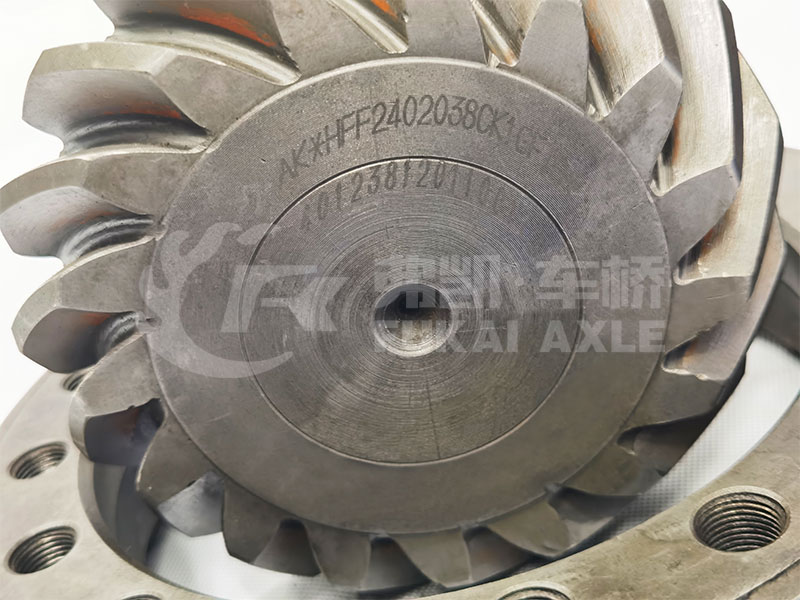 Engranaje cónico trasero para Foton Auman Ankai Axle Truck Repuestos Hff2402038ck1gftb/035A1218A 28/17 