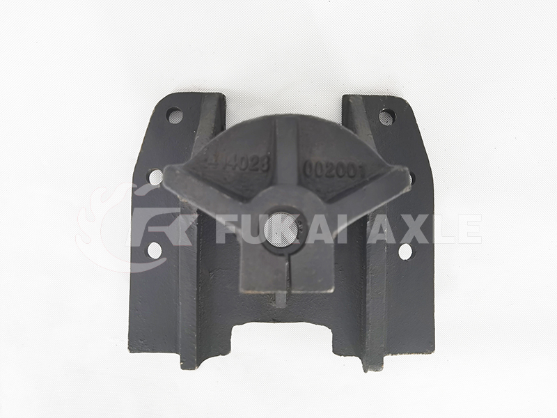 Soporte delantero de placa de acero de resorte de hoja trasera para piezas de chasis de camión Foton-Auman H14028002001