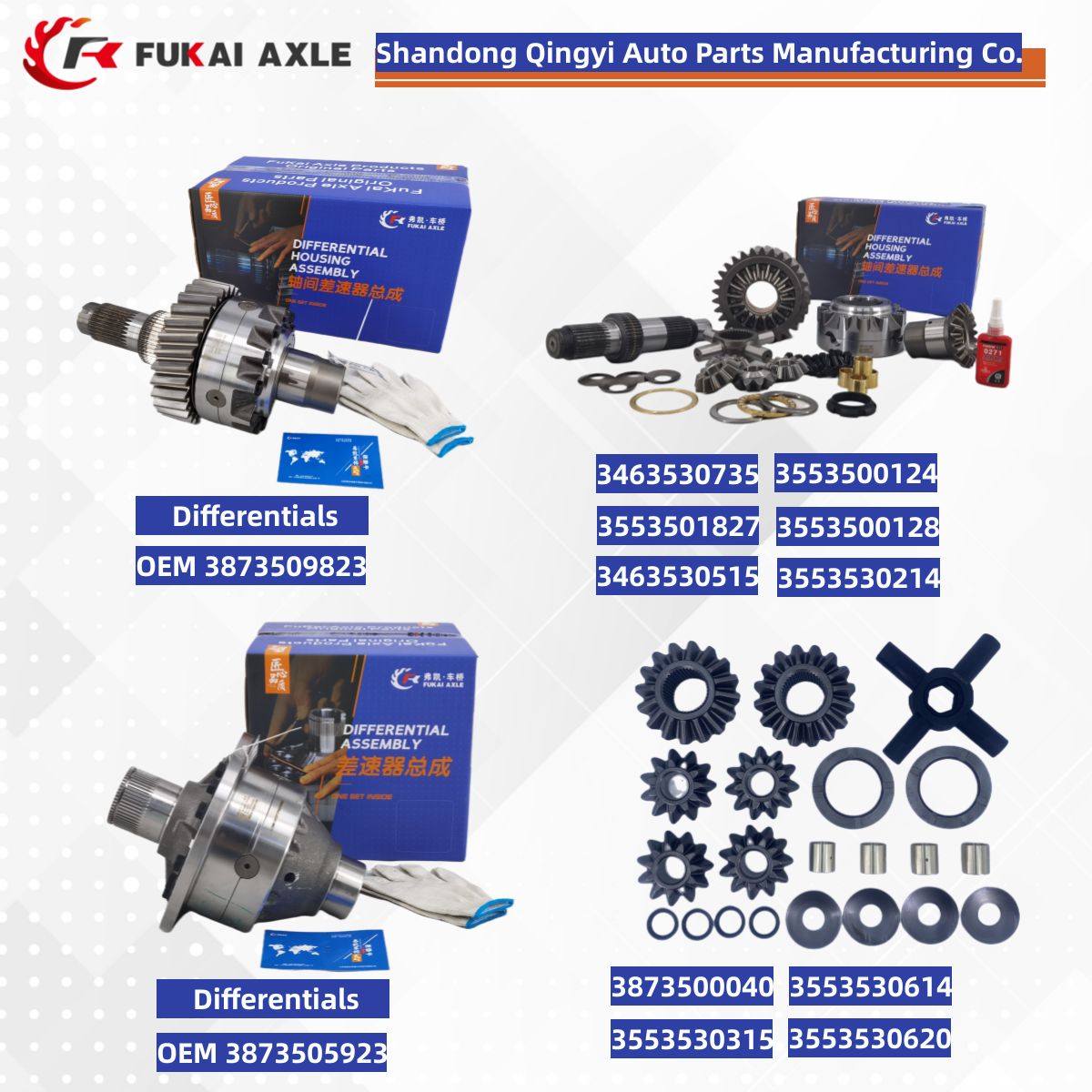 Repuestos para camiones - Shandong Qinyi Auto Parts