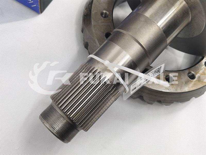 Par de engranajes cónicos de eje medio 28/21 para piezas de repuesto de camión A0E Axle FAW Jiefang 2502036/037-A0E