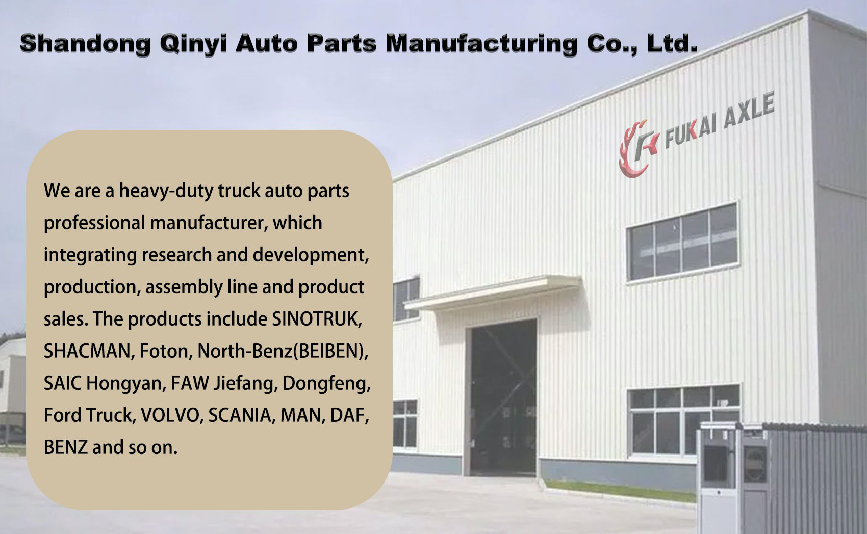 piezas de camiones qinyi