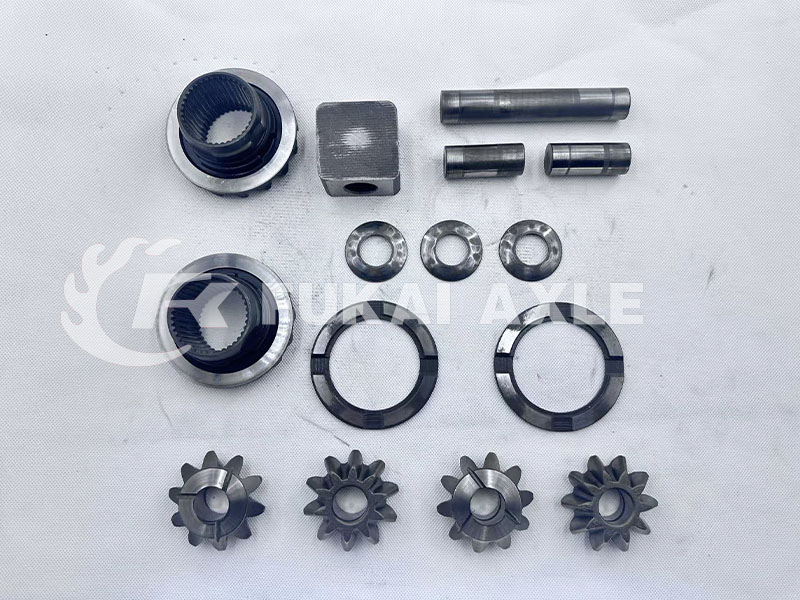 Conjunto del diferencial entre ruedas del eje delantero 